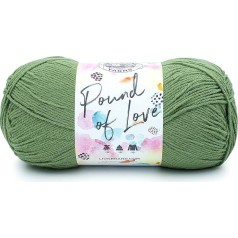 Lion Brand Yarn 250-78kg Olive Love Yarn