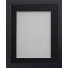 Frame Company Allington Black A2 A3 Perspex Photo Frame with Black Mount