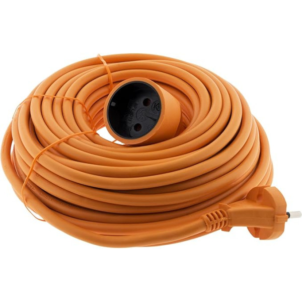 Zenitech Prolongateur 16A HO5VV-F 2x1.5 Orange 20 m