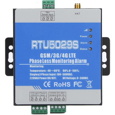 GSM Power Supply Status Monitoring Alarm Controller, Three-Phase Wireless Circuit Error, Short Circuit Status Monitoring and Alarm Home Storage Application (European Regulation (100-240V))