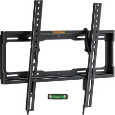 Perlegear TV Wall Mount for 26-55 Inch Flat and Curved Televisions or Monitors up to 60 kg Max. VESA 400 x 400 mm