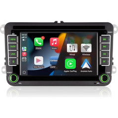 Car Radio for VW Golf Touran Jetta Passat Tiguan Seat Polo with Wireless CarPlay Android Car Radio
