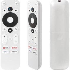 Replacement Voice Remote Control for MECOOL KM2 Android TV Set Top Box Compatible with MECOOL TV Streaming Stick/Streaming Media Player