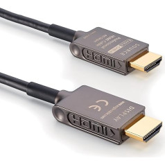 Eagle Cable by INAKUSTIK - 313245030 - Deluxe Ultra High Speed HDMI 2.1 Cable | 30 m | 48 Gbps | Fiber Optic Cable | UHD 10K @ 120Hz | Professional Home Cinema & Gaming | HDR10+ | eARC (Audio Return