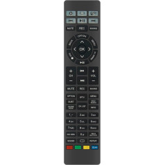New 065FHW48A001X Replacement Remote Control - 06-5FHW48-A001X TV Remote Control Replacement for Uppleva UPPLEVA, L32U4000FNE, L24U4000FC, UPPLEVA32 L32U4000FJE, L 46 U 4000 Z JE, L40 U4000ZJE Remote
