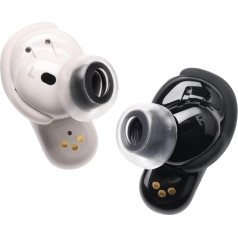 AZLA SednaEarfit Crystal for Bose Earbuds Replacement Tips for Bose Earbuds Compatible with Bose Quietcomfort Ultra Earbuds, Bose QC Earbuds II (SS-S-MS)