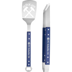 FC Schalke 04 FC Gelsenkirchen-Schalke 04 eV Fan Merchandise Barbecue Cutlery Lucky On