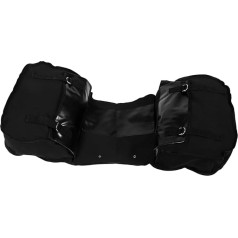 Garneck Fahrradtasche für Erwachsene Robuste Satteltasche Strapazierfähigem Wasserfestem Canvas für Mountainbikes und Motorräder Geräumig Staubdicht für Fahrradreisen
