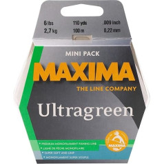 Maxima Fishing Line Mini Pack Ultragreen