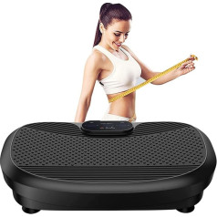 4D Vibration Plate Exercise Device - Triple Motor Oscillation, Linear, Pulsation Movement for Weight Loss & Body Shaping, Vibration Platform for Home Fitness