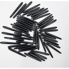 URIMPAVIDO 50 x Plastic Dart Stems 48mm for Dart Replacement Parts