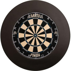 Home Deluxe - Dartscheibe inkl. Surround Good Darts I Surround Scheibe Dart Spielumrandung Dartscheibenumrandung Auffangring Dartboard - Variantenauswahl