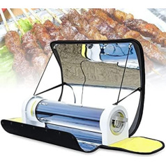 Portable Solar Stove and Grill for Eco Friendly Outdoor Cooking Ideal for Camping and Hiking