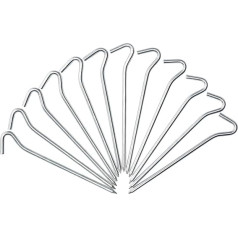 Jack Wolfskin Zeltnagel Power Peg-Silver, One size, 36130–6221