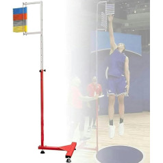 LYJYUJIE Einstellbarer Höhenhöhe Vertikaler Jumping-Tester, Challenger Vertikaler Jump-Tester-Messwerkzeug, Höhen-Sprungtraining, Sprungmesswerkzeug, 1,7-3,2 M ~//