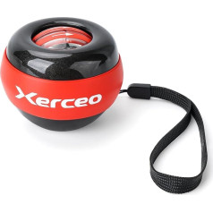 Xerceo All-Metal Auto-Start Power Gyro Ball, with LED Light, for Wrist & Forearm Training