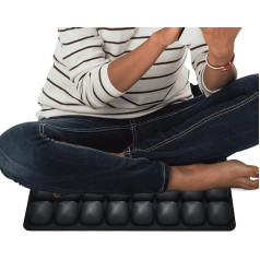 Flugzeugkissen | Ergonomische Sitzunterlage Für Orthopädische Unterstützung | rutschfeste Komfortable Sitzkissen Für Auto, Büro, Rollstuhl & Reise