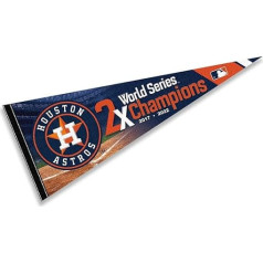 WinCraft Houston Astros 2 Time Champions Bunting Flag