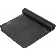 energetics Unisex - Adult Yoga Mat 410526 Yoga Mat, Grey Dark/BLAC, 172 x 61 x 0.6 cm