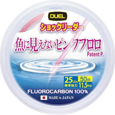 Duel Fish Cannot See Pink 50 m Fluorocarbon 0.435 mm