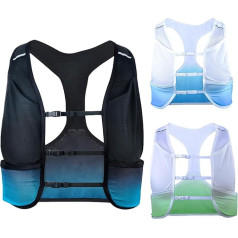 Hydration Vest, 3l Portable Water Backpack, Lightweight Breathable Gear, with Leakproof Bladder, Ideal for Running, Hunting, Trail, Cycling, Fishing, Hiking, or Camping Use