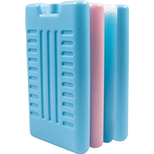 Kühlakkus für Lunchboxen und Kühler - Set mit 4 wiederverwendbaren langlebigen Gefrierblöcken, tragbare leichte Kühlakkus für Camping, Wandern, Reisen, Schule, Outdoor-Lunch-Tasche Verwendung**