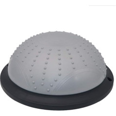 Balance Ball Trainer，Balance Ball Mit Pedal Pumpe - Balance Trainer Mit Zugbändern - Für Yoga Gymnastik,Grey