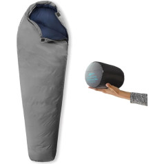 Litume Ultra Compact Down Sleeping Bag for Summer and 3 Seasons, 700+ Fill Power Down, Ultra Light Mummies, Portable, Hiking, Travel, Camping, Backpacking, Adults, Outdoor