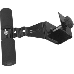 Toddmomy Bauchtrainer Sit Ups Trainer Schwarz Verstellbar für Indoor Training Muskeltraining für Männer und Frauen