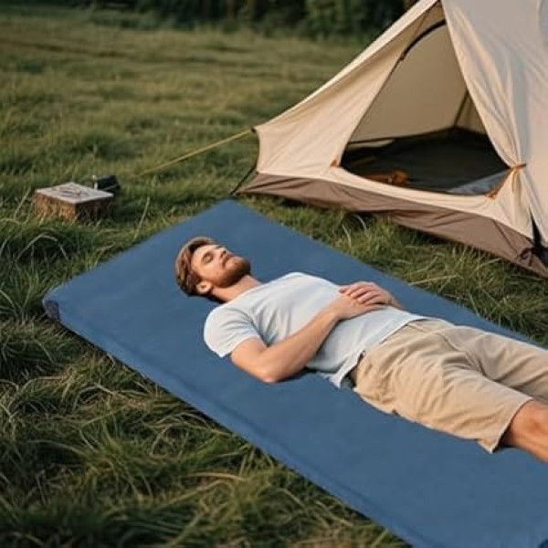 SOARS Folding Mattress for 1/2 Person Camping Mattress Portable Memory Foam Soft and Comfortable Waterproof Surface for Camping Car Travel