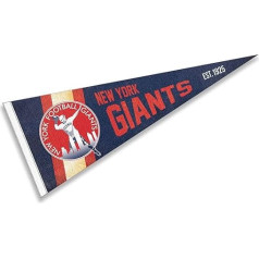 WinCraft New York Giants Throwback Vintage Retro Pennant Flag