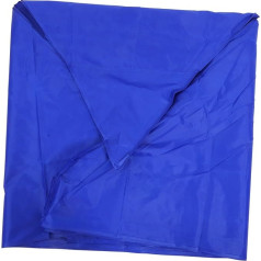 BEBEMOKO Outdoor Sonnenschutz Zelt Abdeckung Oxford Wetterfestes Ersatzdach Für Partys Camping Und Terrassen Rahmen Nicht Enthalten Xmblau