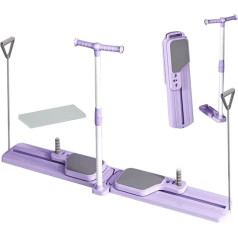 Wuyooprt Split Ski Trainer | Oberschenkel- Und Innenschenkeltrainer - Vielseitiger Krafttrainer Für Yoga Pilates Cardio-Fitness Zu Hause