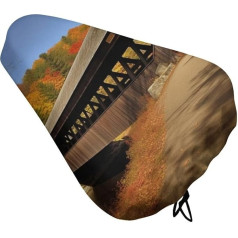 Albany Fahrradsitzbezug für Herren und Damen, wasserabweisend, Heimtrainer-Sitzkissen, verstellbarer Fahrradsitz für Outdoor-Radfahren