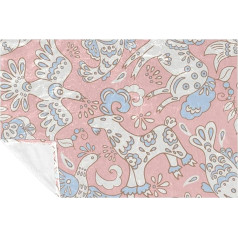 BestIdeas Decke mit Feen-Motiv, weich, warm, gemütlich, Überwurf für Bett, Couch, Sofa, Picknick, Camping, Strand, 150 x 100 cm