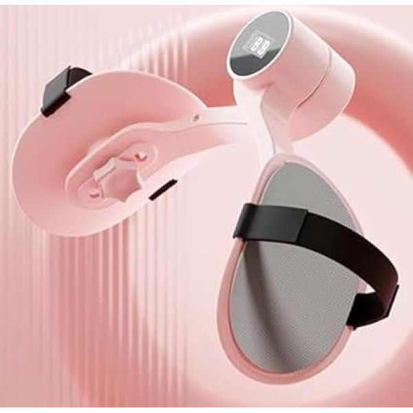 Thigh Trainer, Thigh Pelvic Trainer, Smart Portable Core Activating Muscle Toning, Strengthener for Postpartum Recovery, Home Workouts, Exercises, Fitness Equipment, Pink/Purple