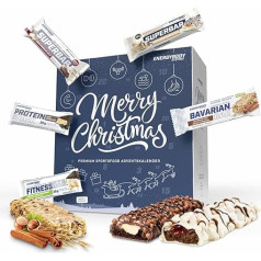 Energybody Fitness Bar Advent Calendar 2020, Protein Bars, Oat Bars and Endurance Bars, Perfect Gift Idea for Athletes, 26 Fitness Bars