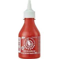2 x 200 ml Sriracha Chili Sauce without Glutamate - Original from Thailand - Flying Goose
