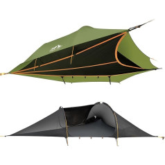 Night Cat Hammock Tent with Mosquito Net Waterproof Rain Fly for 2 Person Hiking Camping in the Garden Backyard Wild