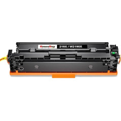 HenceBuy 219X (With Chip) Compatible with HP 219X W219X Toner Black for HP Color Laserjet Pro MFP 3302FDWG 3302SDWG 3302FDNG 3302FDW 3302SDW 3302FDN 3202DN 3202DW 219A W2190A (1 Black)