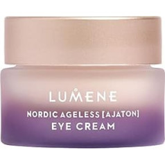 LUMENE Ajaton Nordic Ageless Eye Cream | Tightens, Smoothes and Moisturises for the Sensitive Eye Area | With Nordic Birch Sap and Hyaluronic Acid | Wrinkle Prevention for Mature Skin