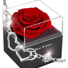 Eternal Rose, Preserved, Preserved, Real Rose, Romantic Gift for Her, Christmas, Valentine's Day, Mother's Day, Birthday, Engagement, Wedding, Gratitude