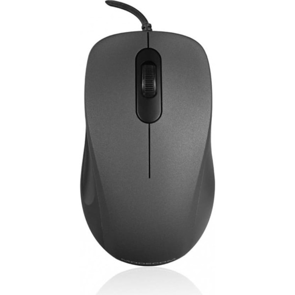 M10s klusa melna vadu optiskā pele