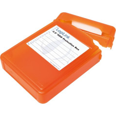 Aizsardzības kaste hdd 3,5 collas oranžā krāsā
