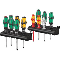 Wera Kraftform XXL 2, Screwdriver Set, 12 Pieces, 05051011001