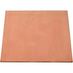 Flat Sheet Metal Sheet Metal Sheet Metal Sheet Metal Sheet Beautiful Mechanical Behavior and Thermal Stability Thickness 0.25-8 mm Square Materials (Colour: Thickness 0.8 mm, Size: 300 x 300 mm)