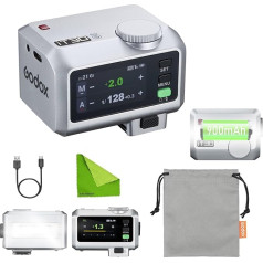 Godox iT30Pro-S iFlash Camera Flash TTL Auto-Exposure Pocket Flash, 1/8000s High-Speed Sync with Built-in 900 mAh Battery, Compatible with Sony Cameras (Silver)