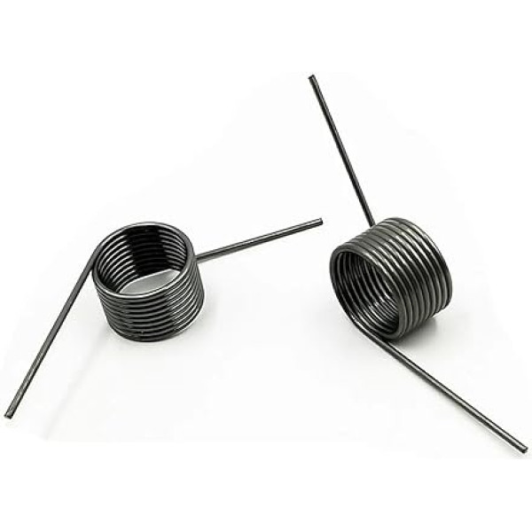 Torsionsfeder 5 STÜCKE Schraubenfeder 65Mn Rückholfedern Drahtdurchmesser 0,7 mm V-förmiger Schraubentorsionsring Winkel 60-180 Grad(2.1mm(3 laps),6.0mm(10pcs),0.7mm(90 degrees))