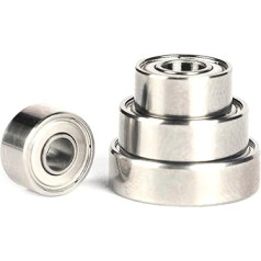 1480 1360 940 830 Grifflager Starkes 106 Bohrbürstenhandstück Ausgezeichnetes Nagelkugellager 4 STÜCKE