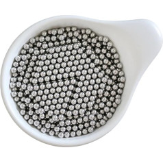 PVUVTNAHW AISI 316 Edelstahl 1 mm 1,25 mm 1,45 mm 1,5 mm 1,588 mm 2,5 mm 3 mm 3,5 mm 4 mm G100 Hochpräzisionskugeln(1000pcs,1.5mm)